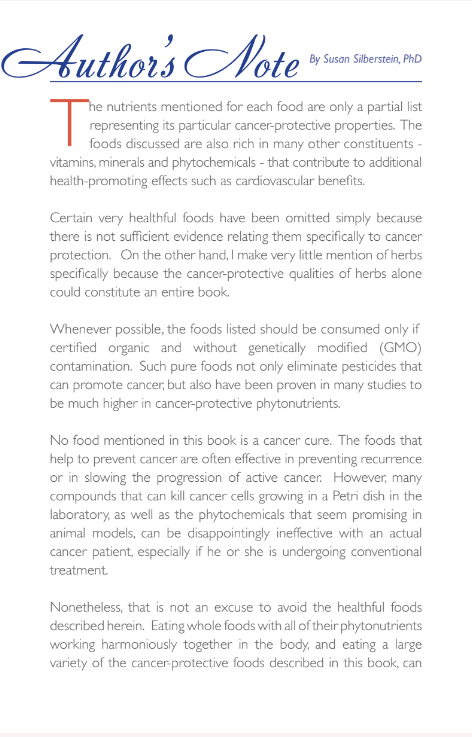 (e-Book) ABCD Diet Book: An A-Z Guide to the Top Anti-Cancer Foods