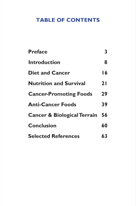 (e-Book) Kitchen Chemotherapy Book